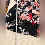 Umgee  Black Floral Short Jumpsuit Photo 5