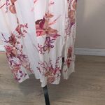 A New Day Floral Print Elastic Waist Maxi Summer Dress Pockets Photo 3