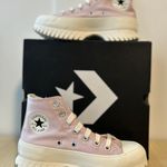 Converse - Pink Platform Chuck Taylor Sneakers Photo 0