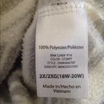 FINAL MARKDOWN Ladies' Danskin Now LS Fleece Pullover (2X) Gray Photo 3