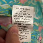 Lilly Pulitzer printed button up shirt blouse size small pink green seahorse Photo 11