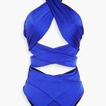 Balmain NWT  cut out halter neck swimsuit Photo 0