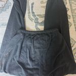 Aviator Nation  Black Track Pants with Lightning Bolt Photo 3