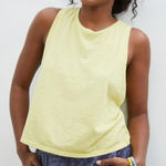 Anthropologie  Daily Practice Gaia Cropped High Neck Relaxed Tank Top Tee L Large Photo 0