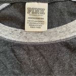 PINK - Victoria's Secret Victoria Secret Pink Ringer Varsity Crew Long Sleeve T-shirt Women’s XS Bling Photo 3