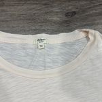 Dylan  Women's Light Pink Ruffle Sleeve Tee Medium Oversized Cotton Top Photo 2