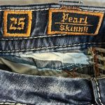 Rock Revival Jeans Pearl Skinny Size 25. Inseam 30 inches Navy Blue Photo 9