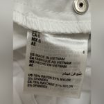 International concepts NWT  White High Rise Regular Size 6 Bermuda Core Shorts Photo 8