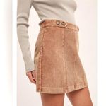 Hem & Thread  mini corduroy skirt, boho style, Size Small Photo 0