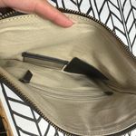 Kelly Moore Black Leather Clutch with tassel zip Photo 4