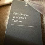 Eileen Fisher Wool Sweater Jacket FELTED MERINO LAMBSWOOL TEXTURE Large NWT Photo 9