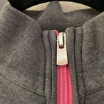 Peter Millar Women’s Half Zip Pullover Top Gray Pink Zipper Pull Size Small Photo 1