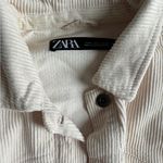 ZARA  Cream Corduroy Shirt Photo 1