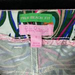 Lilly Pulitzer Tickle Me Fancy Peacock Feather Palm Beach Fit Pants Sz.6 Photo 5