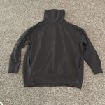 Aerie NWT Dark Gray Tunic Sweatshirt With Pockets Sz L Photo 3