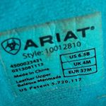 Ariat  Delilah Round Toe Western Boot Distressed Brown Leather 10012810 US 6.5 B Photo 7