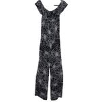 Diane Von Furstenberg  Adele Light Beam‎ Black Off-the-Shoulder Jumpsuit Size 10 Photo 5