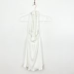 Selfie Leslie Sonia Plisse Halter Mini Dress White Photo 6