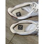 VEJA Women's  V-10 Leather White Metallic Pink‎ Size 6 Made In Brazil Photo 5