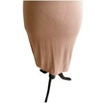 L'Agence L’agence Ellis Ribbed Midi Dress In Ginger Size Small Bodycon Beach Photo 5