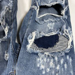 One By One Teaspoon Trashed Free Birds Distressed Low Rise Medium Wash Jeans 24 Blue Photo 4