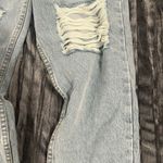 Pretty Little Thing Distressed Light Blue Boyfriend style Jeans size 10 by  Photo 2