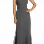 Hayley Paige Occasions Bridesmaid Dress 5714 Gunmetal Gray Photo 0