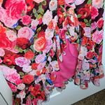 Mac Duggal NWOT Ieena for  Floral Ruffle Maxi Skirt Photo 4