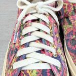 Superga Agua Bendita Floral Canvas Casual Sneakers Low Top Women’s 8 EU 39 Photo 7
