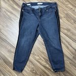 Torrid  Plus Sz 24 Jeans Super Stretch Jegging High Rise Dark Wash Tuxedo Stripe Photo 2