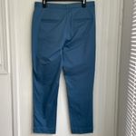 Massimo Dutti  Light Blue Chino Pants Ankle Pockets‎ Quiet Luxury Classic Size 10 Photo 5