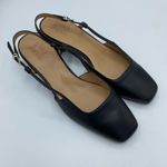 Naturalizer Women's Harper Block Heel Square Toe Slingback Pumps size 10 Black Photo 1