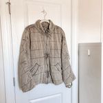 Free People  Dolman Quilted Knit Jacket Cardamom Photo 3