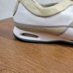 Cole Haan Nike Air Womens Sneakers 8 Beige White Leather Suede Lace Up Shoes Photo 9