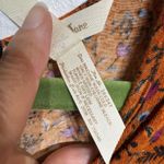 Matilda Jane  Orange Floral Give Thanks Tiered Tunic Sz S Photo 5