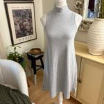 Lululemon  Gone for the Week Dress Grey Ribbed High‎ Neck Size Small Photo 1