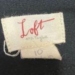 Ann Taylor LOFT Purple Floral Lace Zip Knee Length Straight Pencil Skirt Size 10 Photo 3