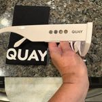 Quay Australia  Hot Gossip White Sunglasses Cat 3 Lens NEW Photo 4