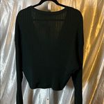 ZARA Women's Black Cardigan with Button Accents Photo 3