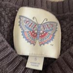 Women’s gray short sleeve sweater small Photo 2