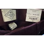 st. john's bay Corduroy Pants 14 Classic Fit Straight Leg Burgundy Photo 7