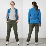 Columbia Women's XL Olive Green Hiking Cargo Pants Lightweight Drawstring Waist Photo 1