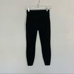 Athleta  7‎ 8 Metro Leggings XS Black White Activewear Yoga Gym Photo 4