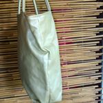 None Goldish Sheen Vegan Bucket Purse Photo 1