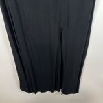 American Eagle  Outfitters Knit Black Maxi Skirt Women‎ Small Lined Raw Edge Photo 6