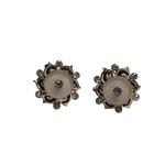 Grandmas Jewelry Matching Earrings Brooch Necklace Designer Costume Jewelry Set Gold Photo 11