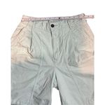 Everlane Womens Shorts The Tourist High Rise Cotton Linen Blend Mint Turquoise S Photo 5