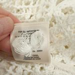 Anthropologie  KNITTED & KNOTTED Crochet Vest in White Small‎ Photo 8