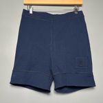 Free People FP Movement  Victory Biker Shorts Active Navy Blue Women’s Size L Photo 1