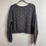 Holiday Cheers Christmas Sweatshirt Extra Large Gray Size XL Photo 4